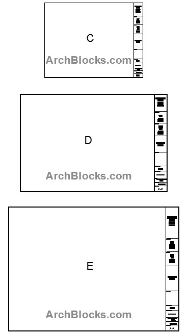 cad title block template free